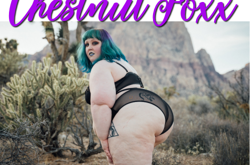 Cute BBW submissive Chestnut Foxx phone sex availability